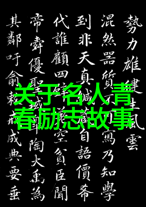 历史人物简介点亮传统的光芒